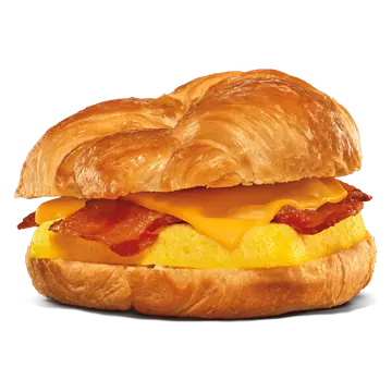 Bacon, Egg, & Cheese Croissan’wich