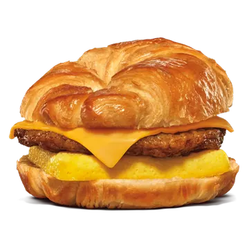 Sausage, Egg, & Cheese Croissan’wich